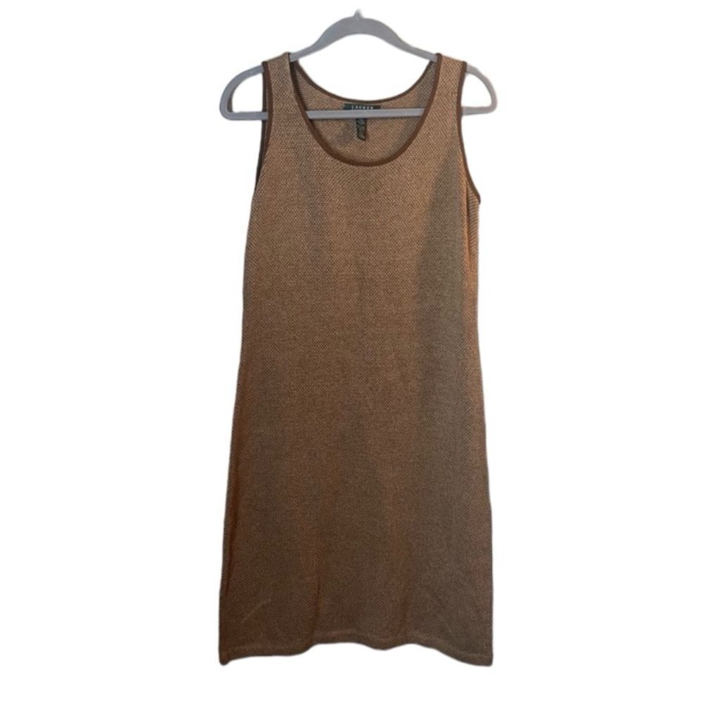 Lauren Ralph Lauren Linen & Cotton Blend Dress Old Money Petite